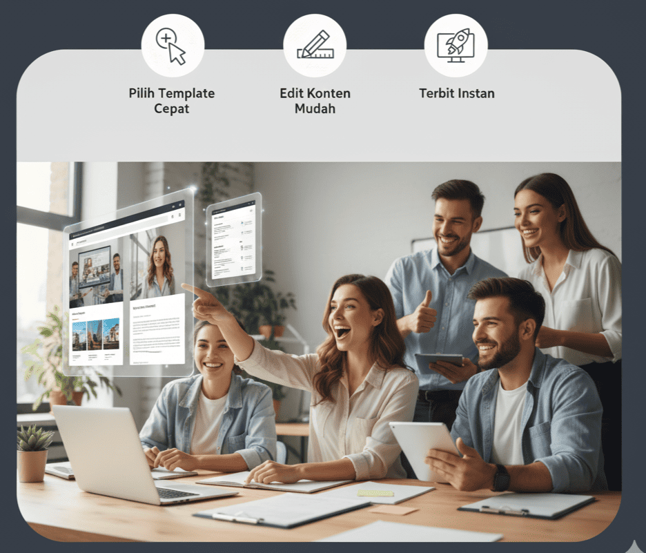 Build instant landing pages